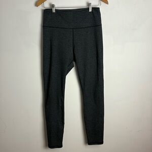 Spiritual Gangster High Rise Charcoal Grey Leggings Size Large